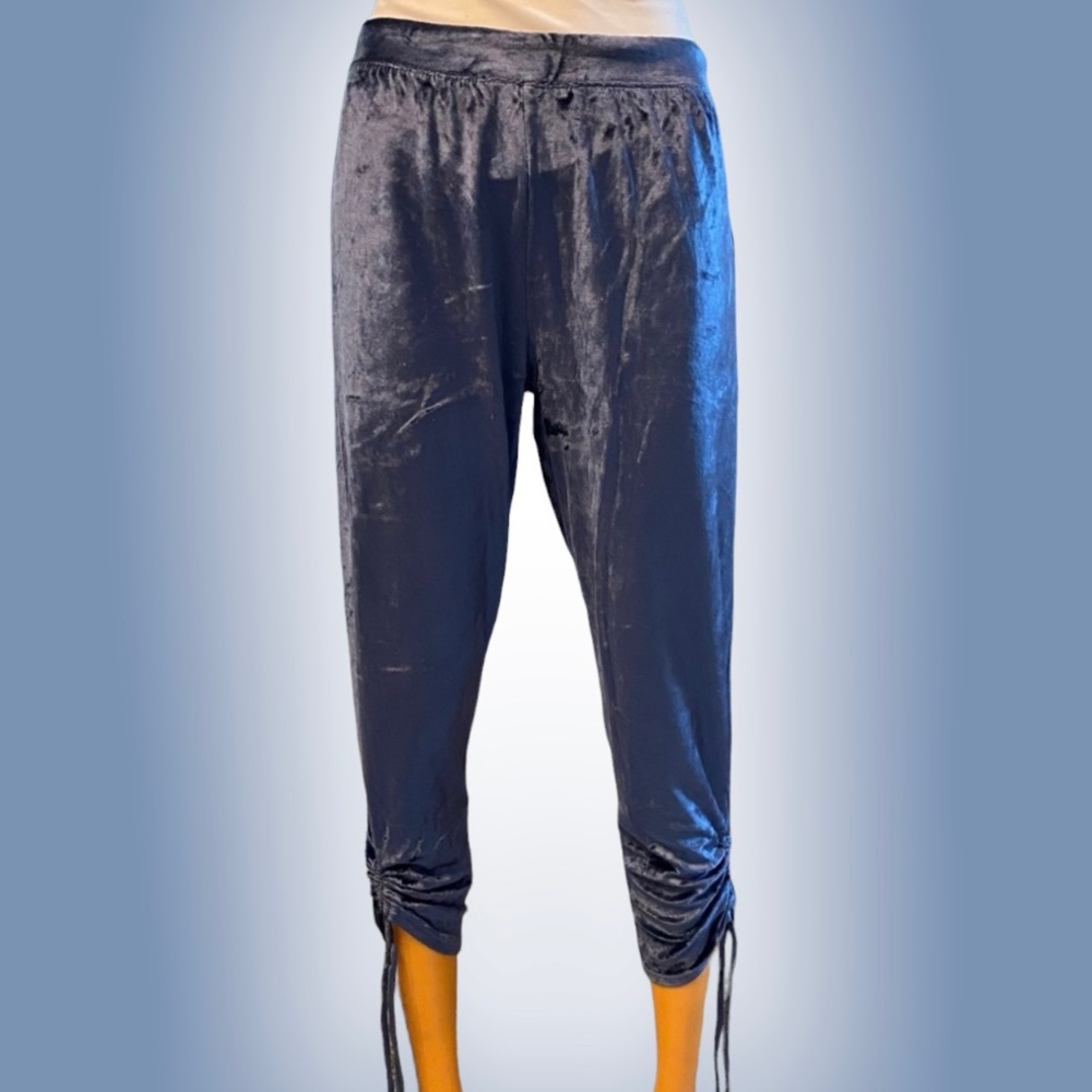 GAP Panne Velvet Harem Pants